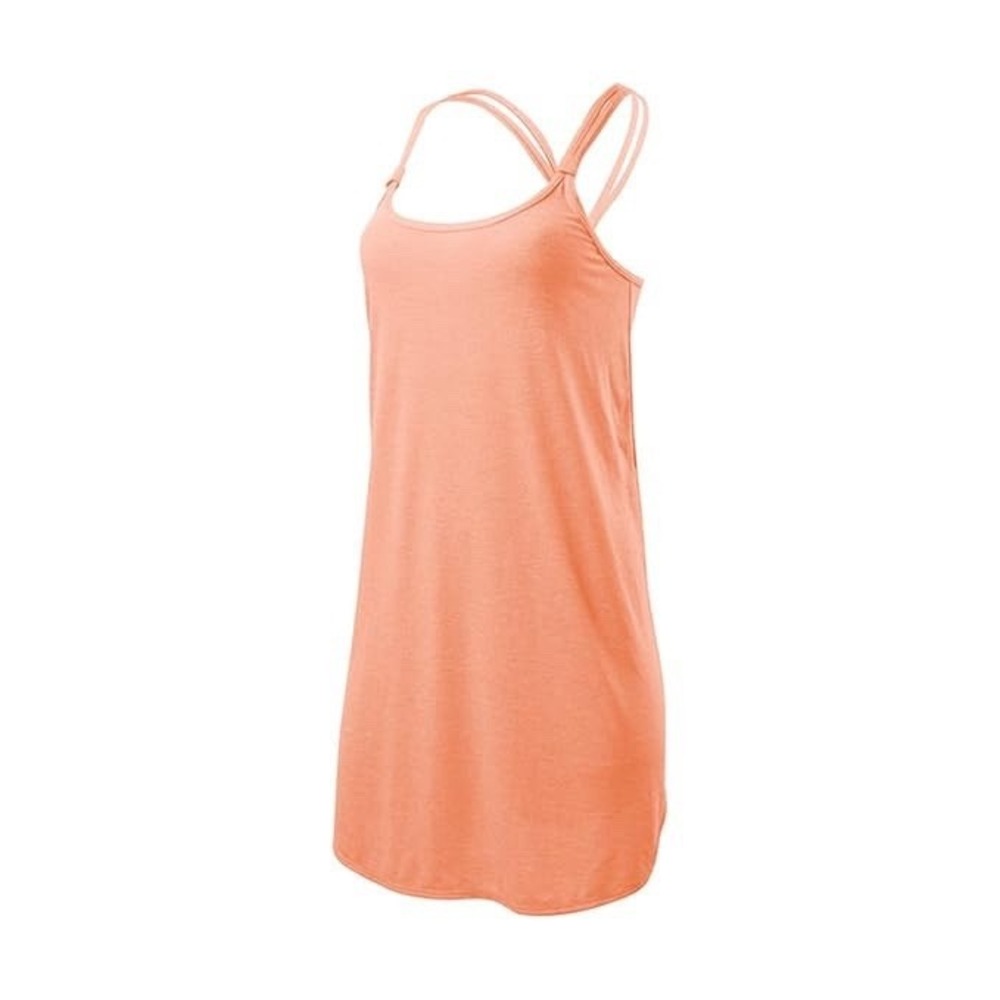 NWT Women's TYR Solid Layback Dress Swim Cover Up - Coral - Small (4/6)